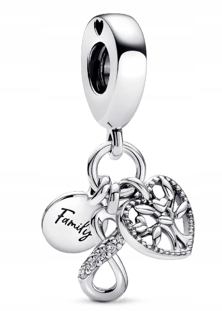 Přívěsek Pandora Přívěsek Srdce Přátelství 799294C01 Stříbrný