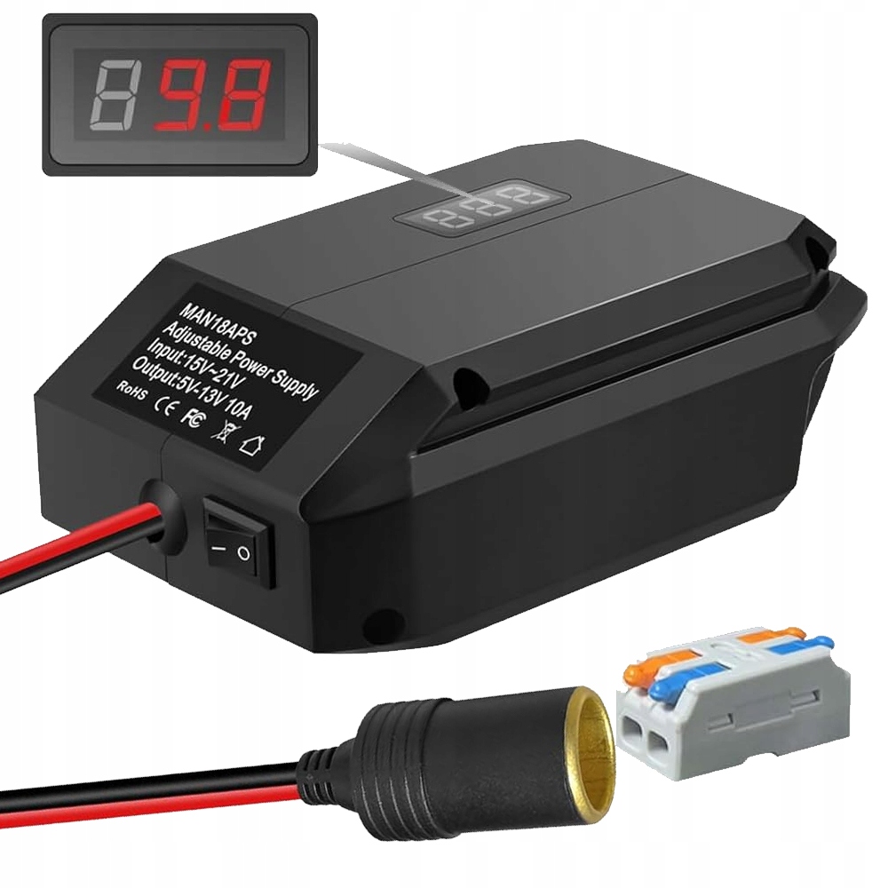 ZASILACZ PRĄDU STAŁEGO Z REGULATOREM MOCY DO SYSTEMÓW ZDALNEGO STEROWANIA