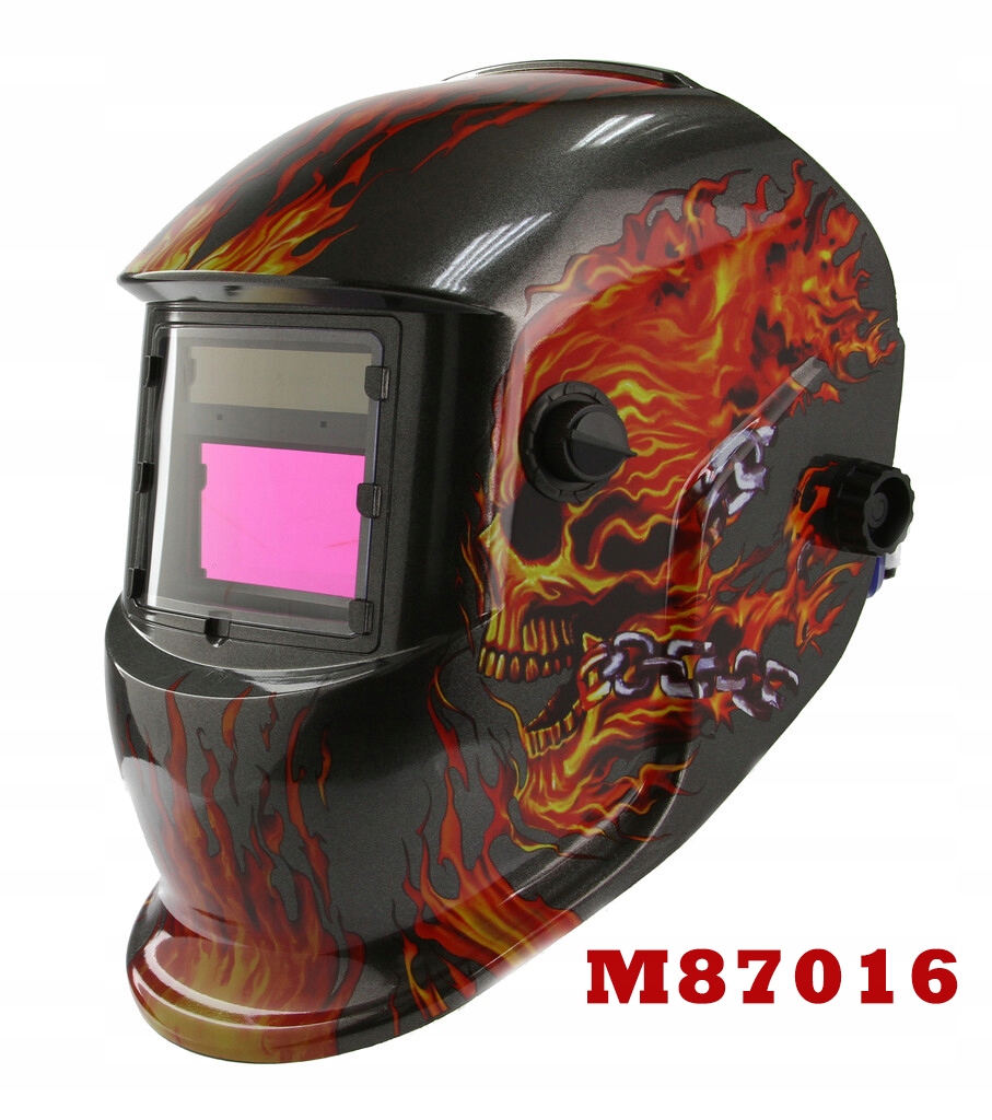 MASKA SPAWALNICZA PRZYŁBICA SAMOŚCIEMNIAJĄCA WZÓR + FILTRY + KĄTOWNIK Seria M87011