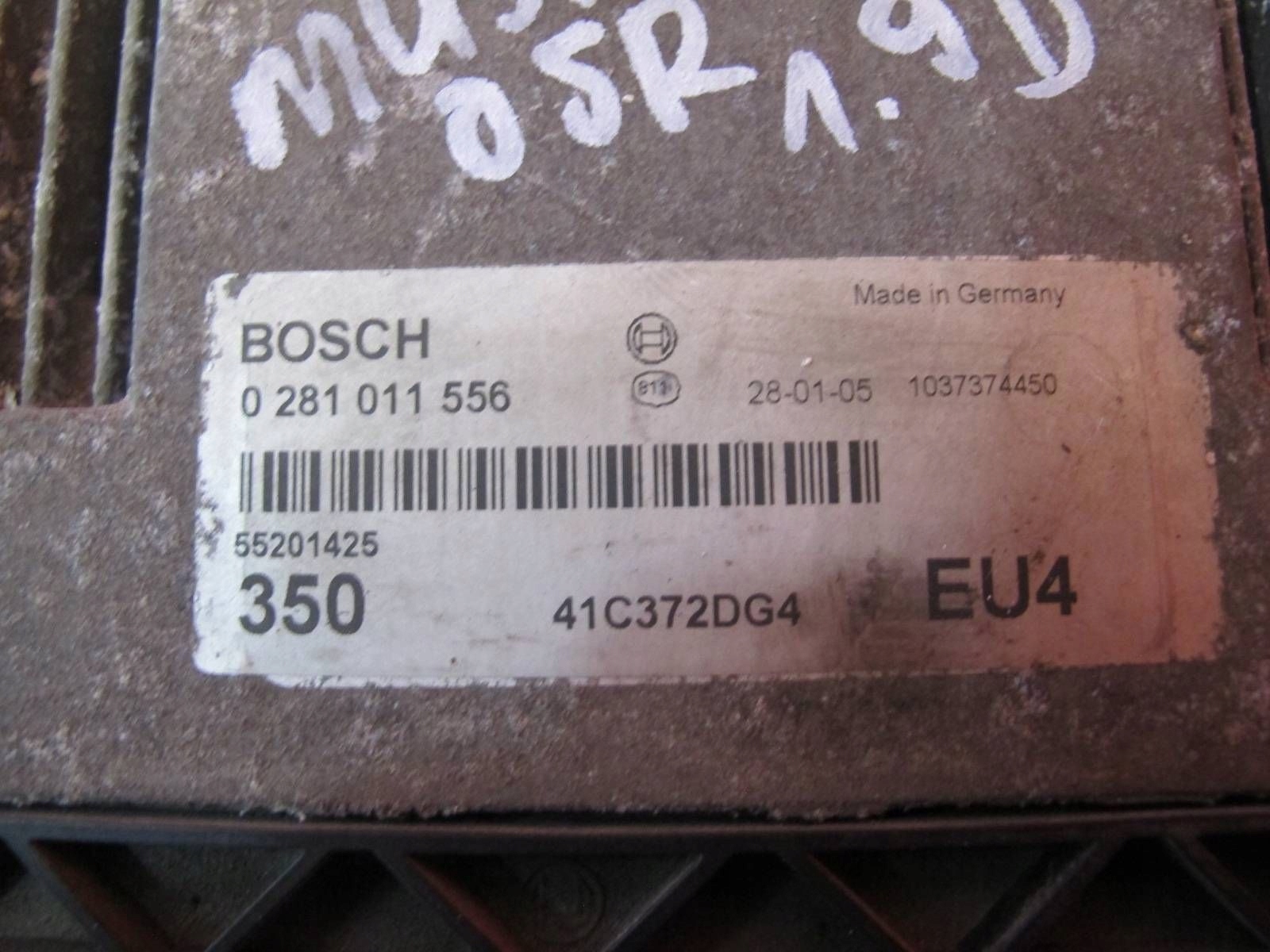 LANCIA MUSA 04- 1.9 D 188B2000 computer compartment BSI ignition key KPL