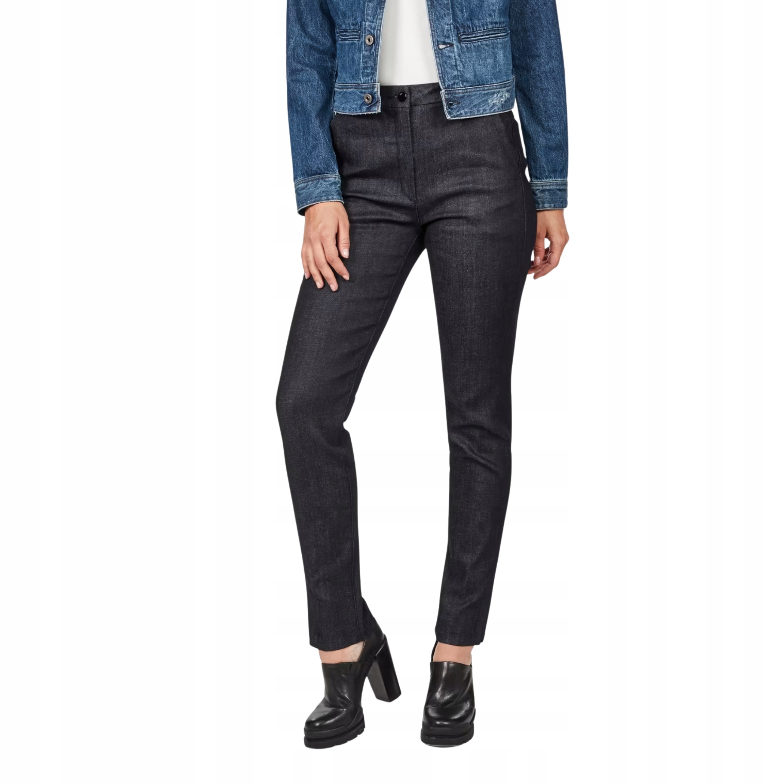 Dámské kalhoty G-Star Raw High Waist Raw Denim W25 L32