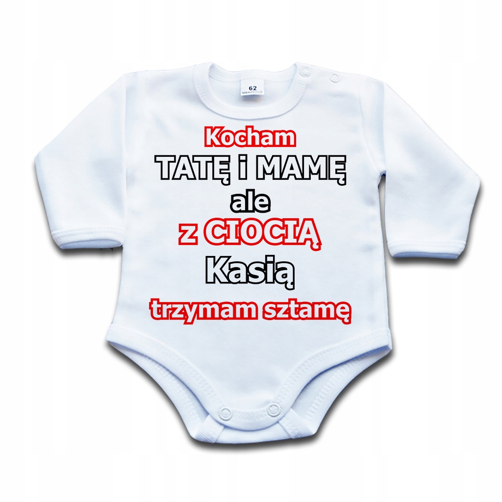 

Bodziak z ciocią Twoje Imię trzymam sztamę 56 dł