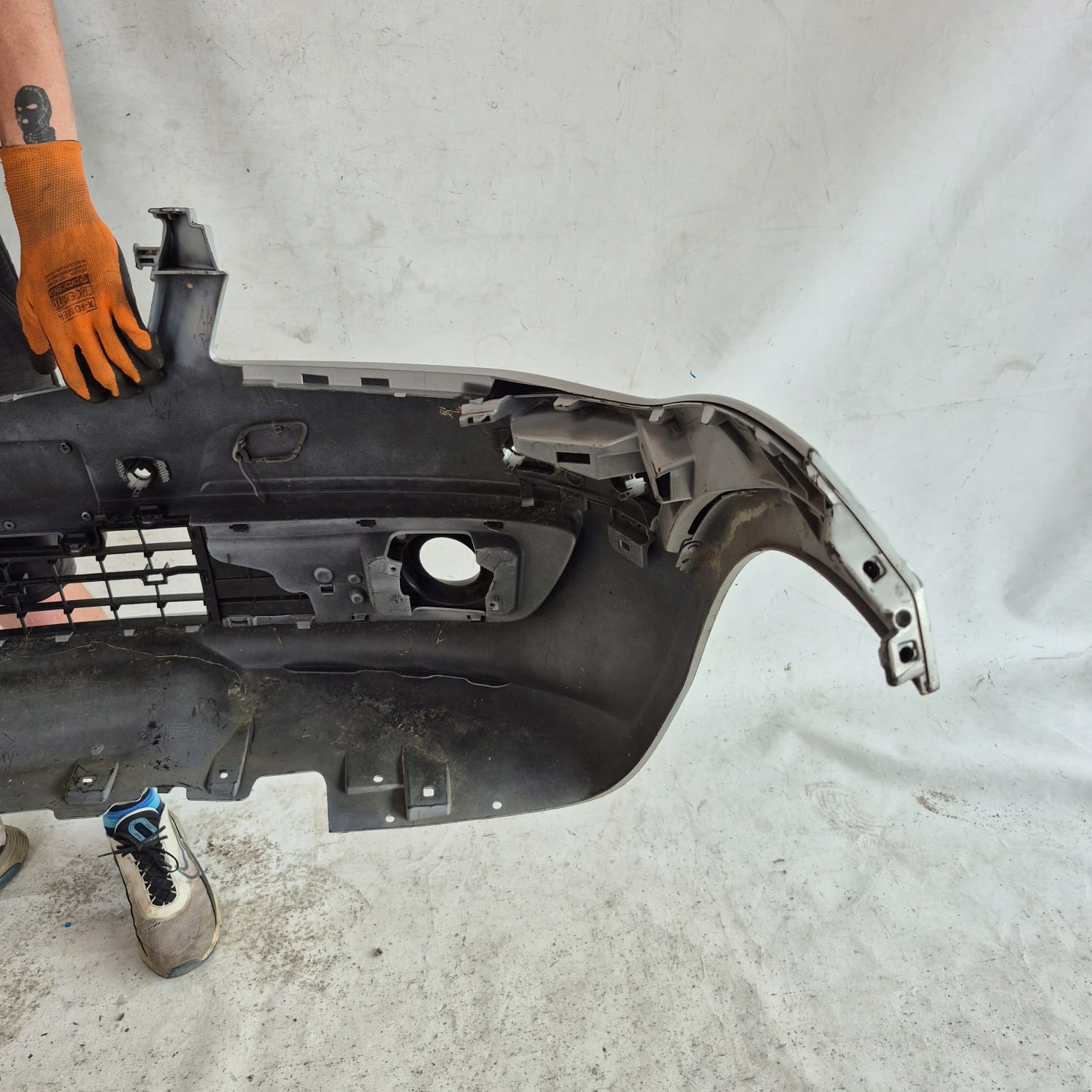 MERCEDES A-class W169 LIFT 08-12 bumper front front PDC
