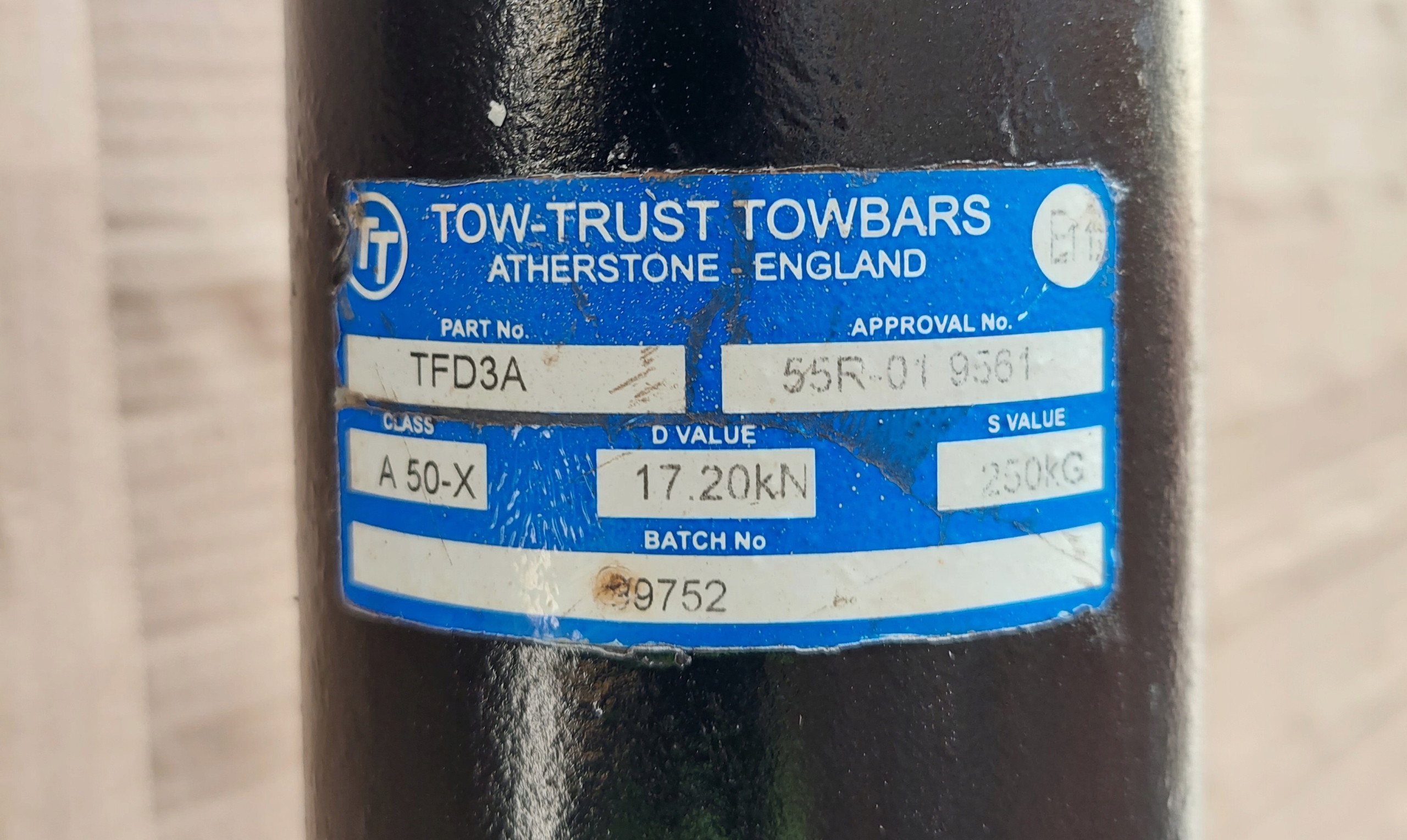 tow complete TOW-TRUST TFD3A + module FORD RANGER V LIFT 19R