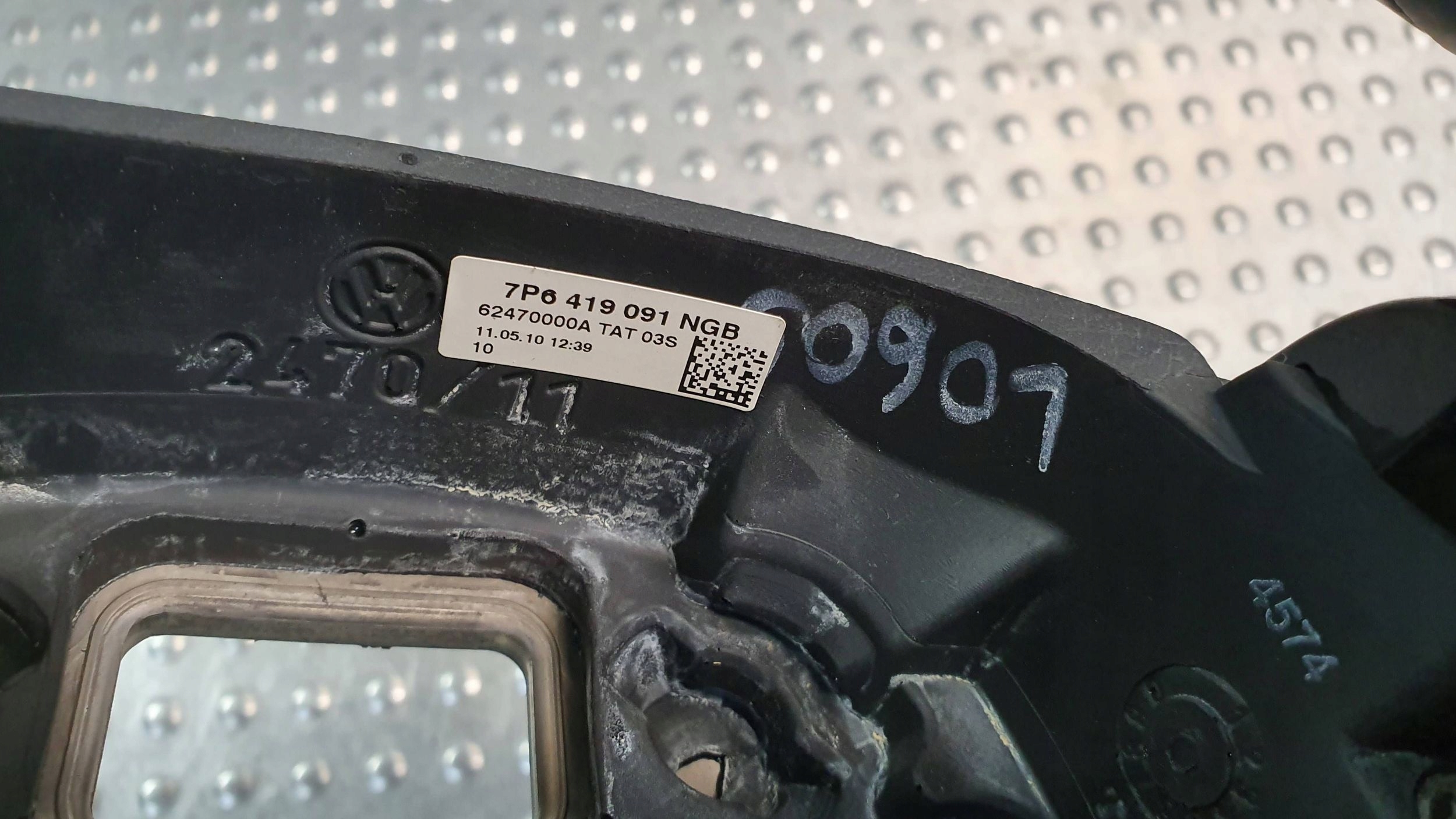 lenkrad Leder MULTIFUNKCJA VW TOUAREG II 10- 7P6419091