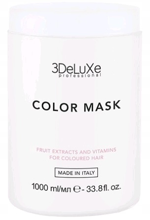 

3DeLuXe Maska Color do włosów farbowanych 1000ml