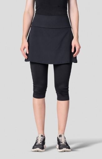 Damskie legginsy ze spódnicą Hannah Relay Skirt antracytowy 38