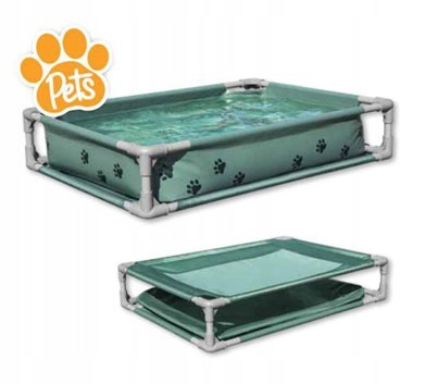 Bazén pro psa Poslání Pelíšek 2v1 Rámové Bestway 102x74 cm
