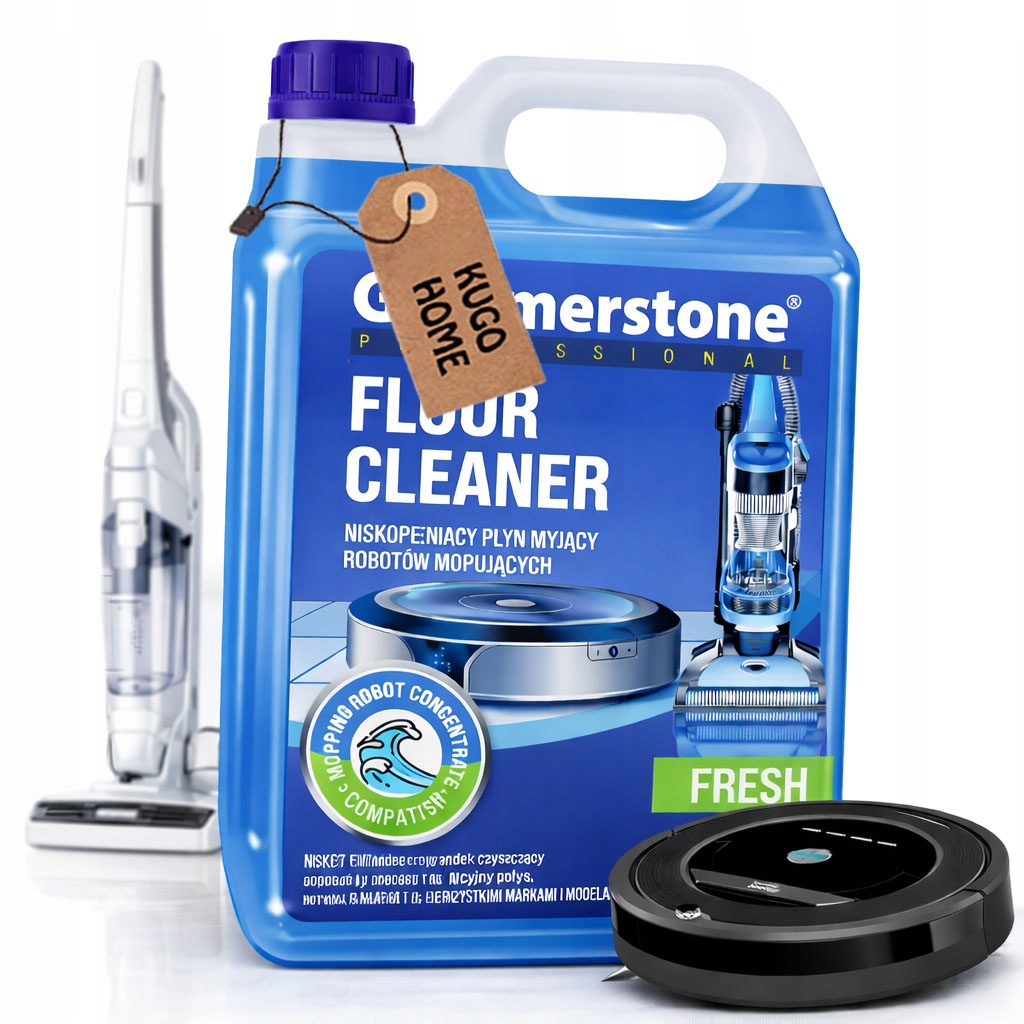 Levně Univerzální kapalina pro mopovací robotické vysavače bez šmouh