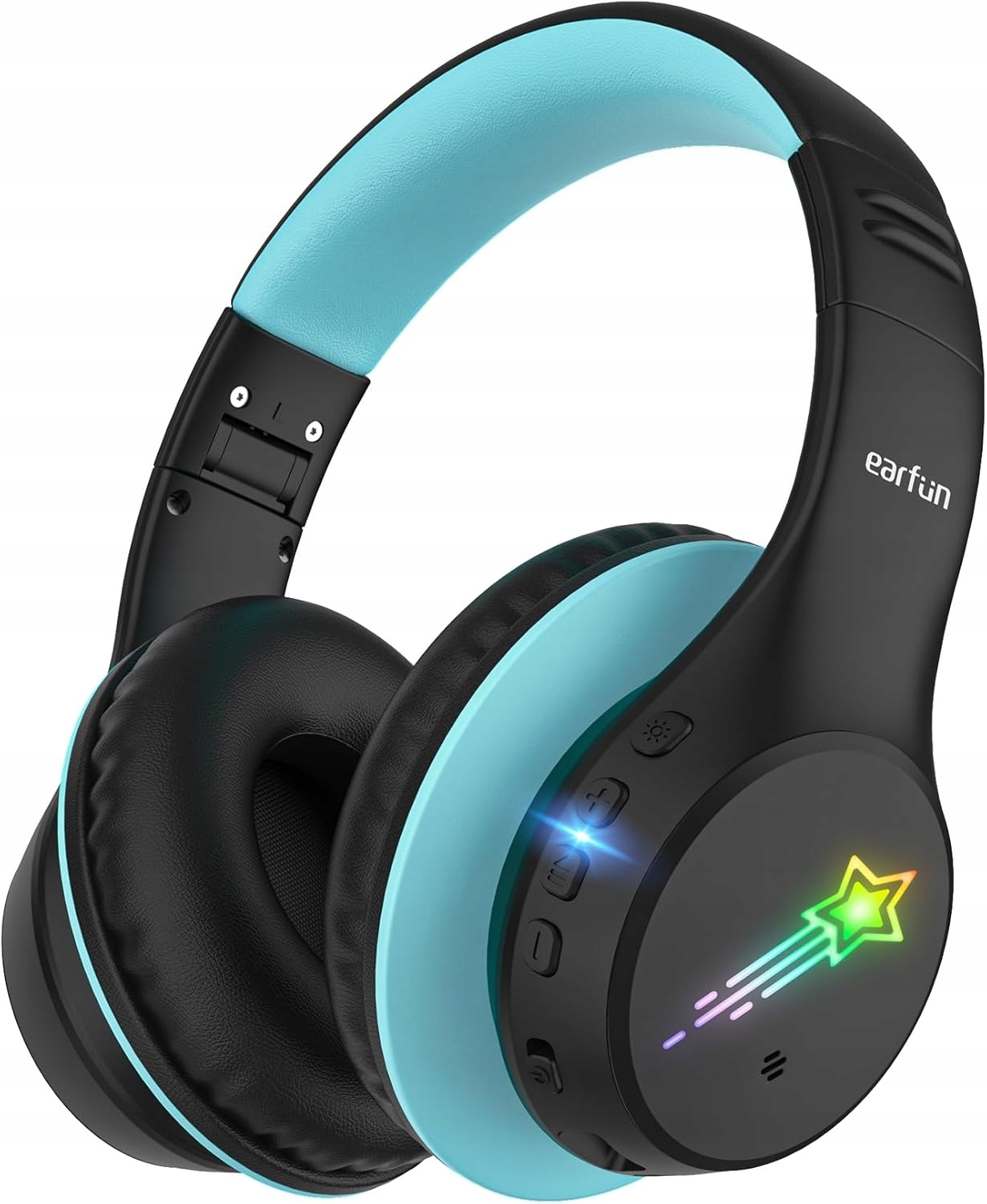 Słuchawki Bluetooth EarFun K4 dla dzieci, bezprzewodowe słuchawki z diodami
