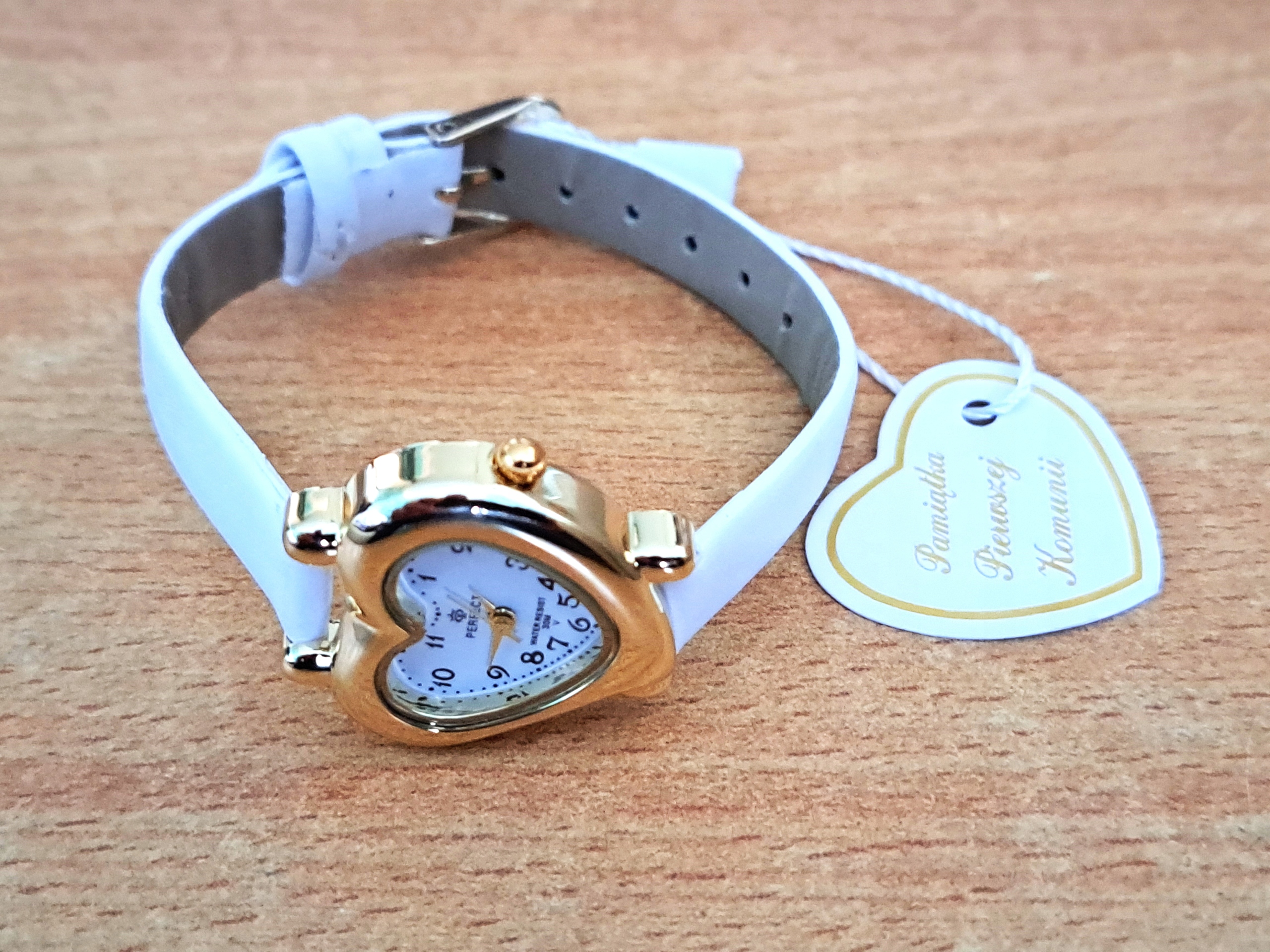 ZEGAREK KOMUNIJNY PERFECT, GRAWER I PUDEŁKO GRATIS