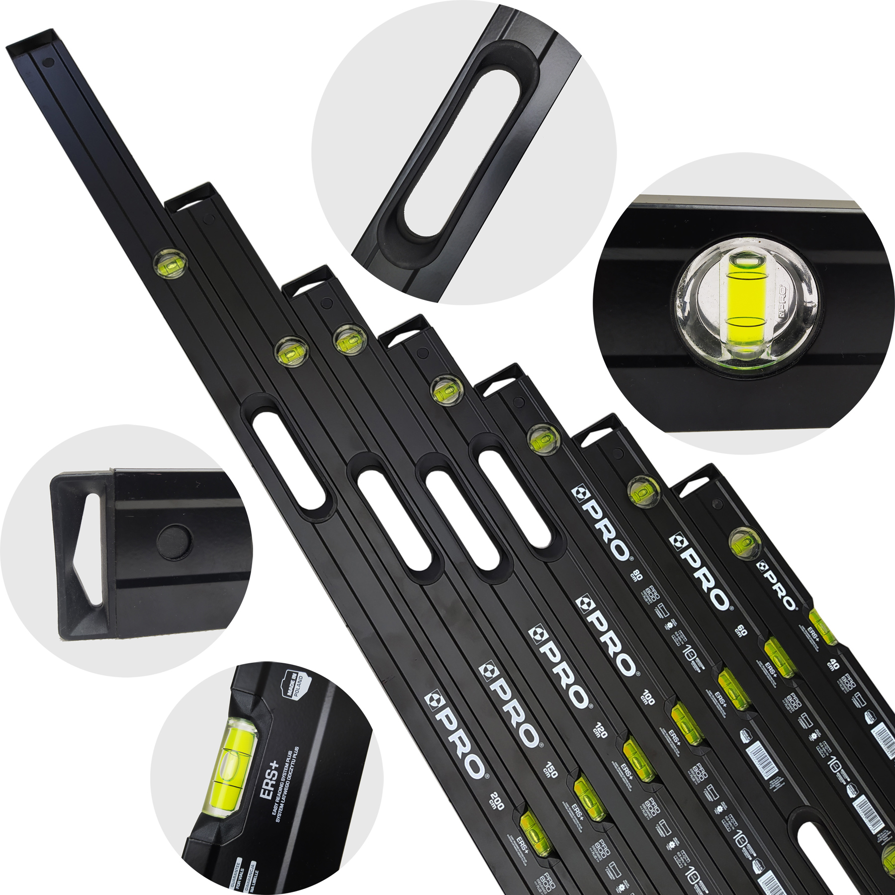 

Zestaw Poziomic PRO800 Endurance+ 7 Sztuk 40-200cm