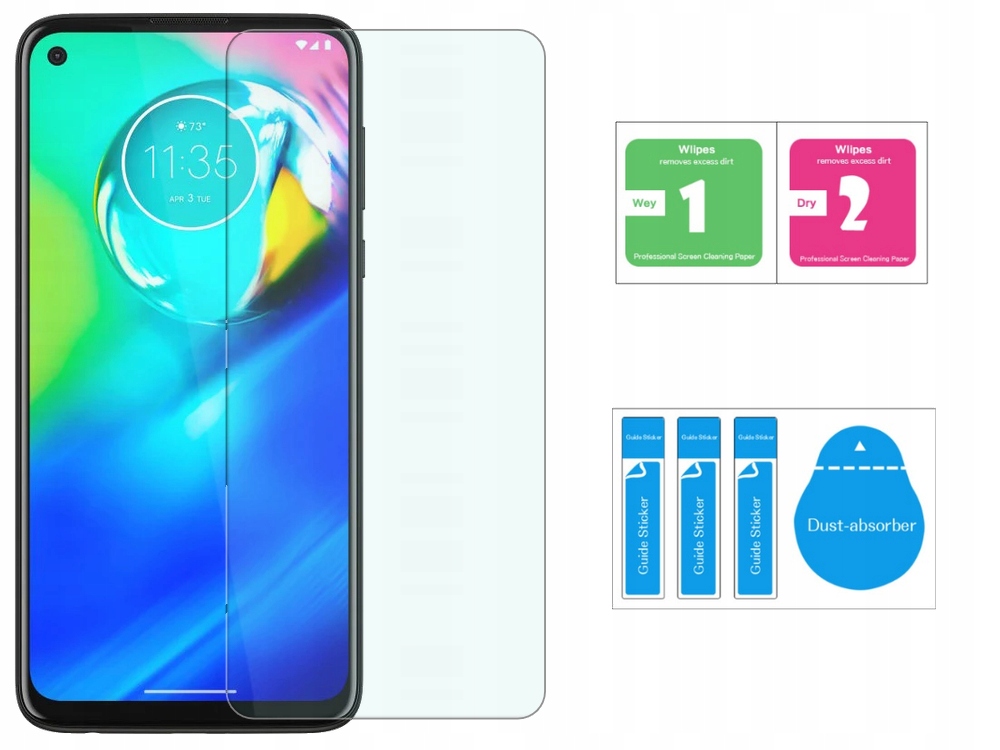 

2x Szkło Hartowane do Motorola Moto G8 Power