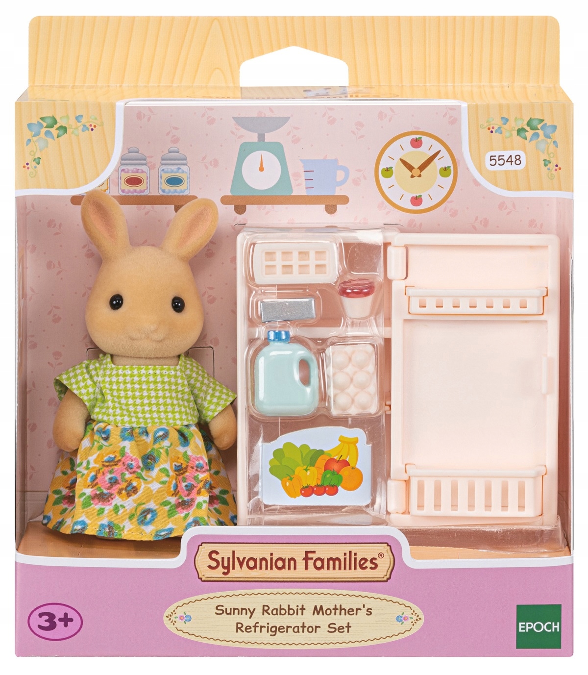 SYLVANIAN FAMILIES MAMA KRÓLIKÓW Z LODÓWKĄ 5548 Typ zestaw