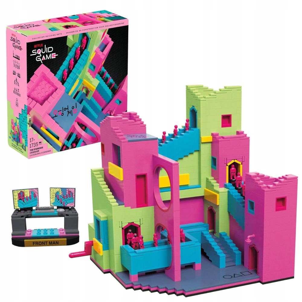 Squid Game Klocki Klatka schodowa Staircase Collector Building Set