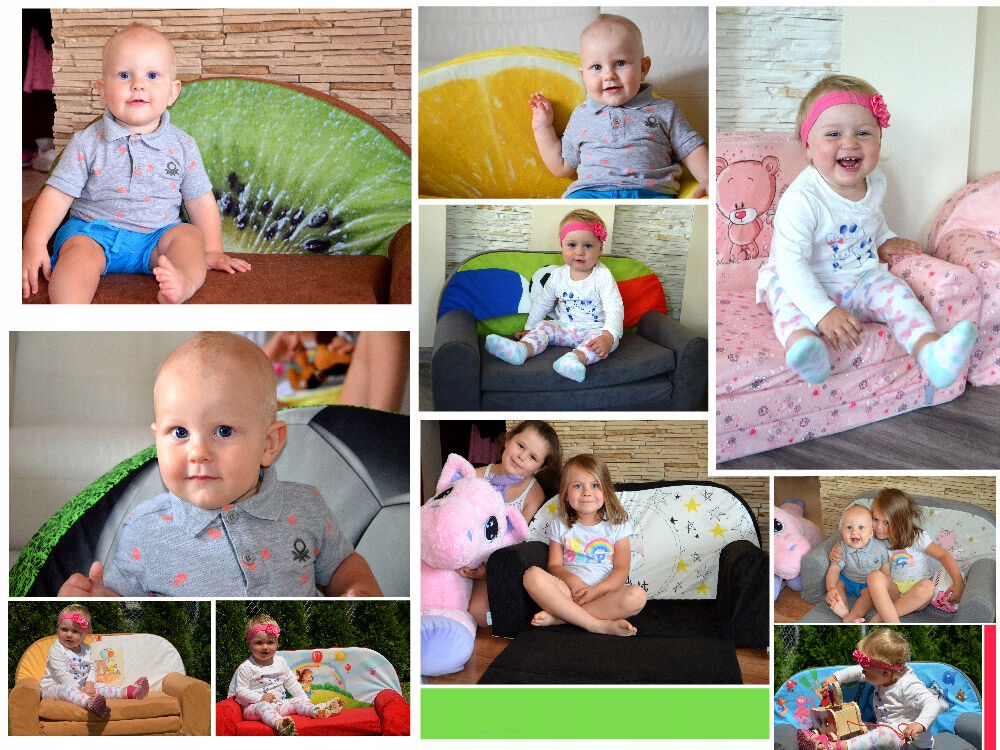 SOFKA DZIECIĘCA KANAPA ROZKŁADANA MATERAC PREZENT SKŁADANA ŁÓŻKO PIANKOWA Rodzaj sofa