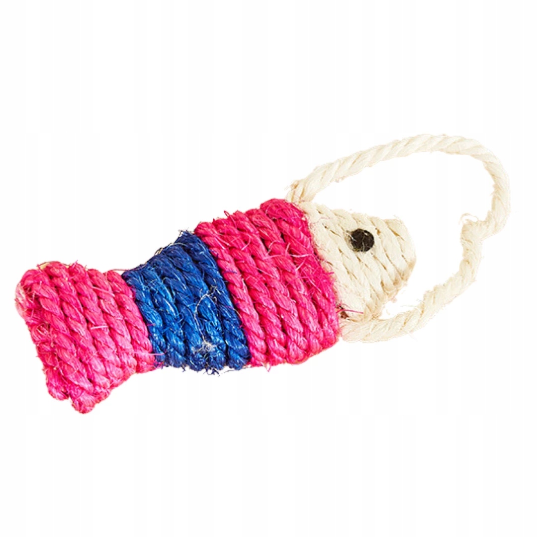 

Petstory Rybka ze Sznurka Zabawka dla Kota 10cm