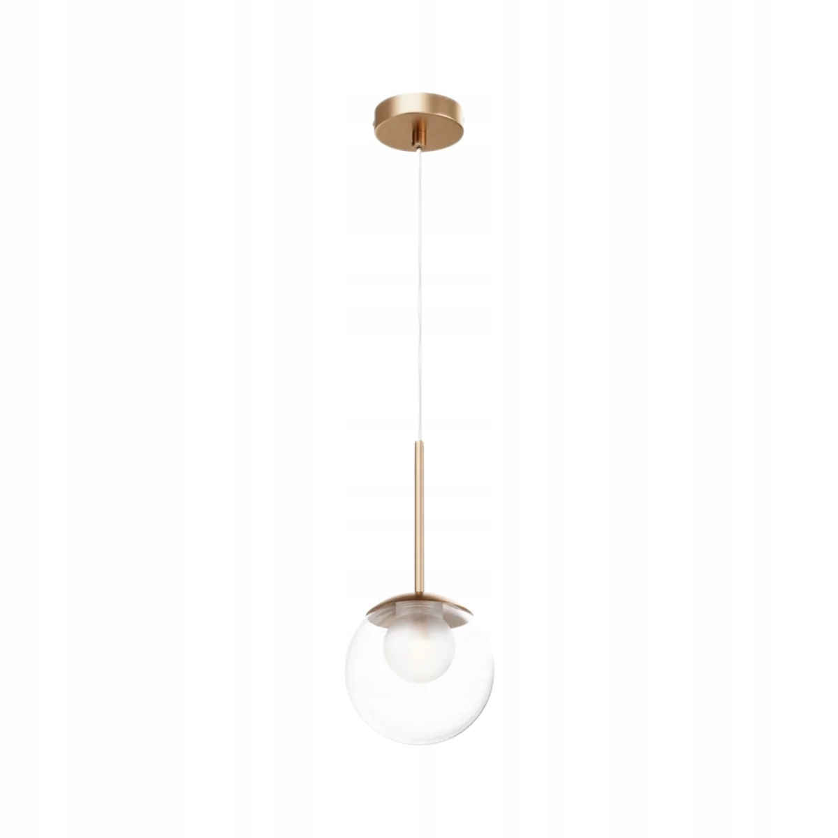 Závěsná bodová lampa zlatá skleněná koule 15 cm do ložnice obývacího pokoje Maytoni