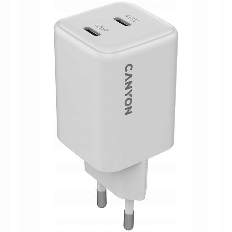 Canyon CU45CC GaN 45W 2xPD Biały