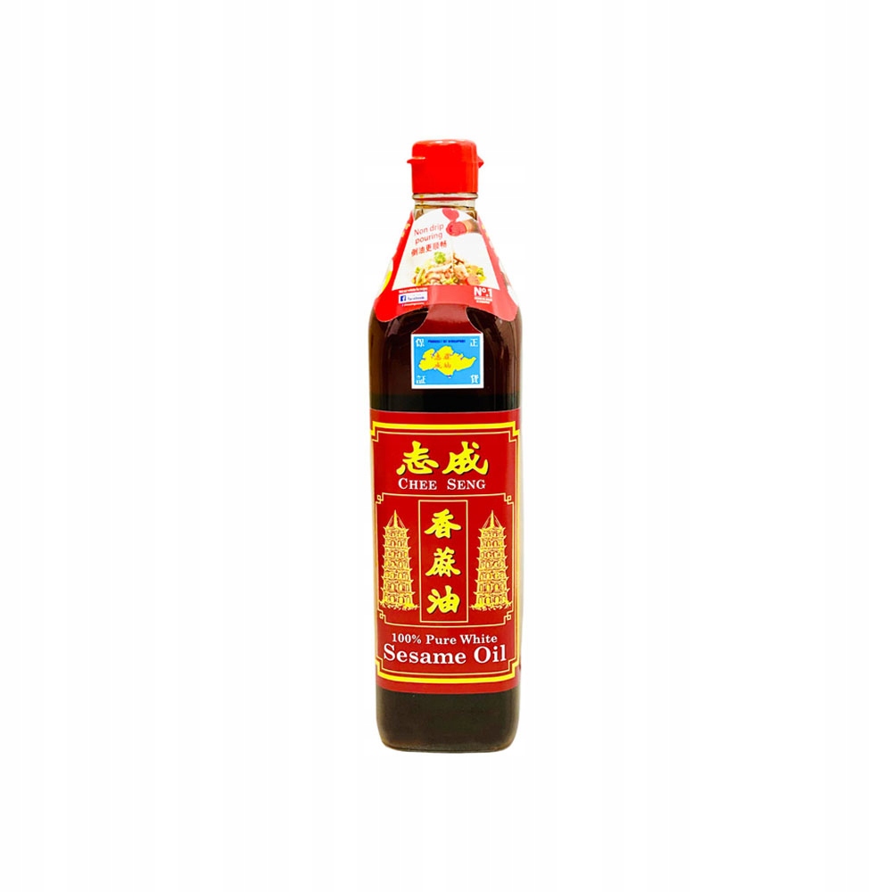 

Czysty Biały Olej Sezamowy 375ml Chee Seng