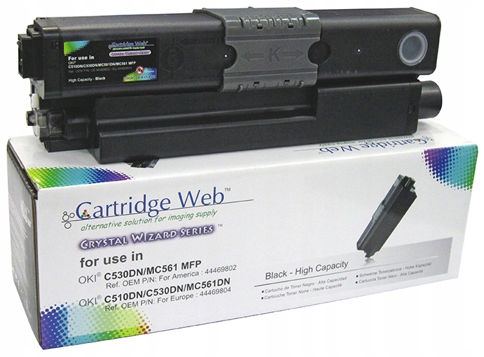 Toner Cartridge Web Black Oki C510 náhrada 44469804