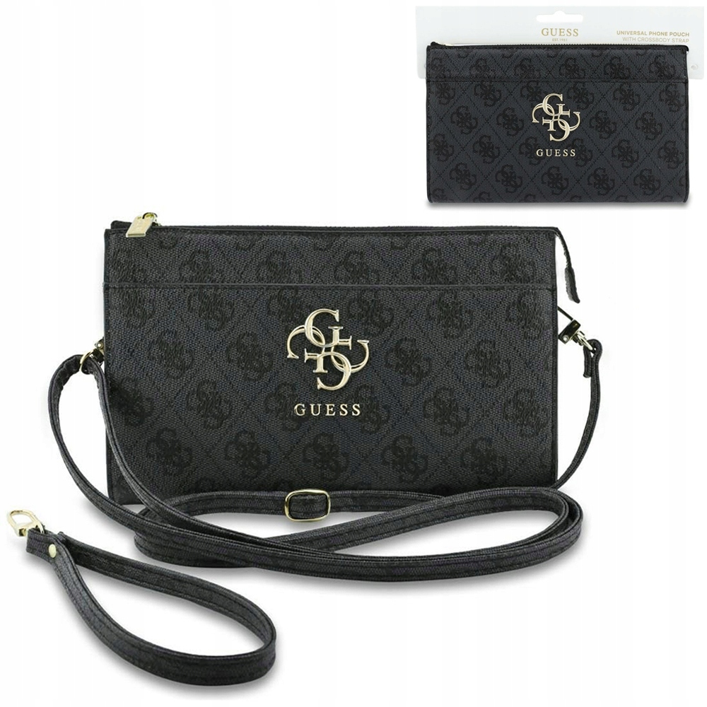 Guess 4G originální malá kabelka 2v1 crossbody pouzdro na telefon a klíče