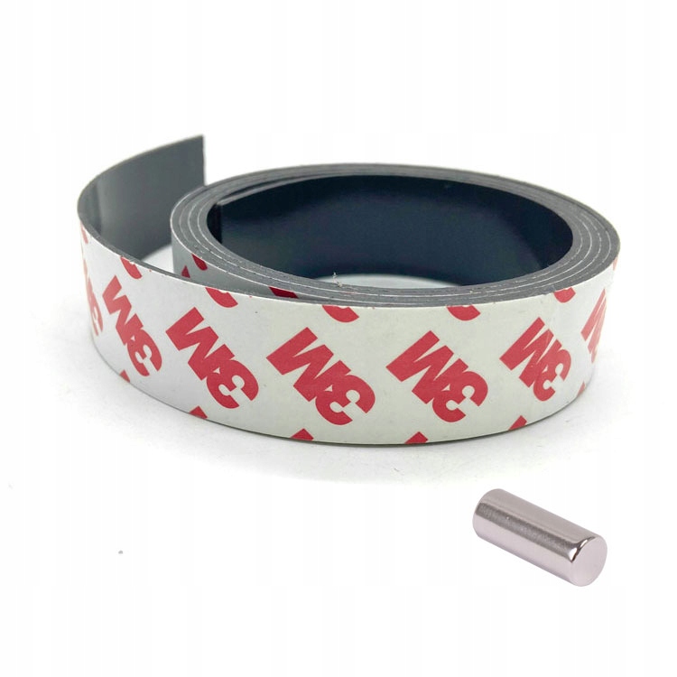 МАГНИТНАЯ ЛЕНТА 3M САМОКЛЕЯЩАЯСЯ 20 мм /1,5 мм/ 1м