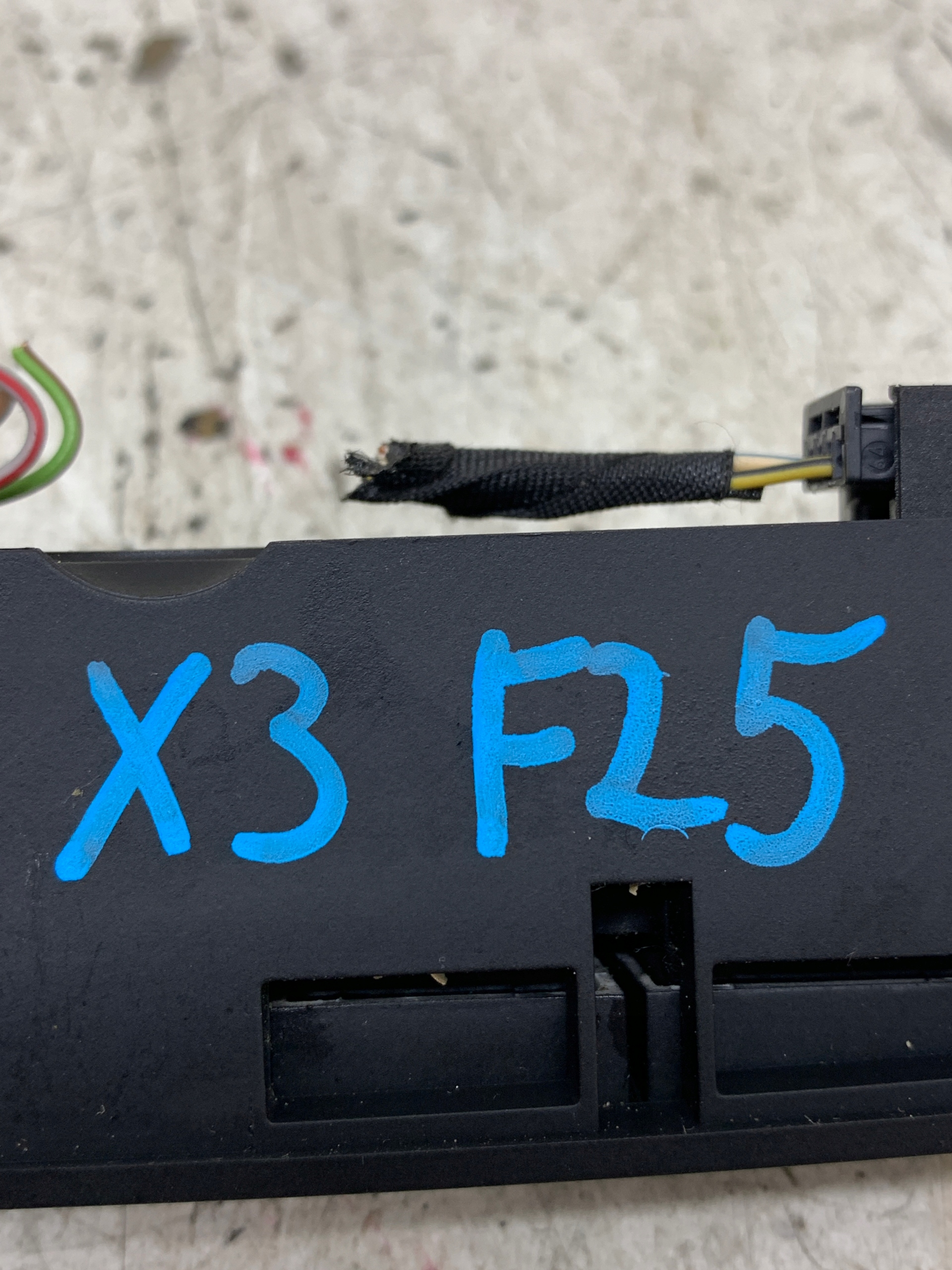 PANEL switch of control 9202930 BMW X3 F25 2.0 D