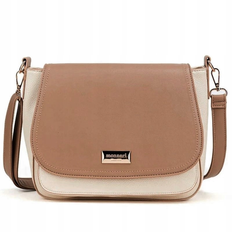 Taška Kabelka Přes Rameno S Klopou Monnari BAG1510-M00 Krémová Jaro 2026