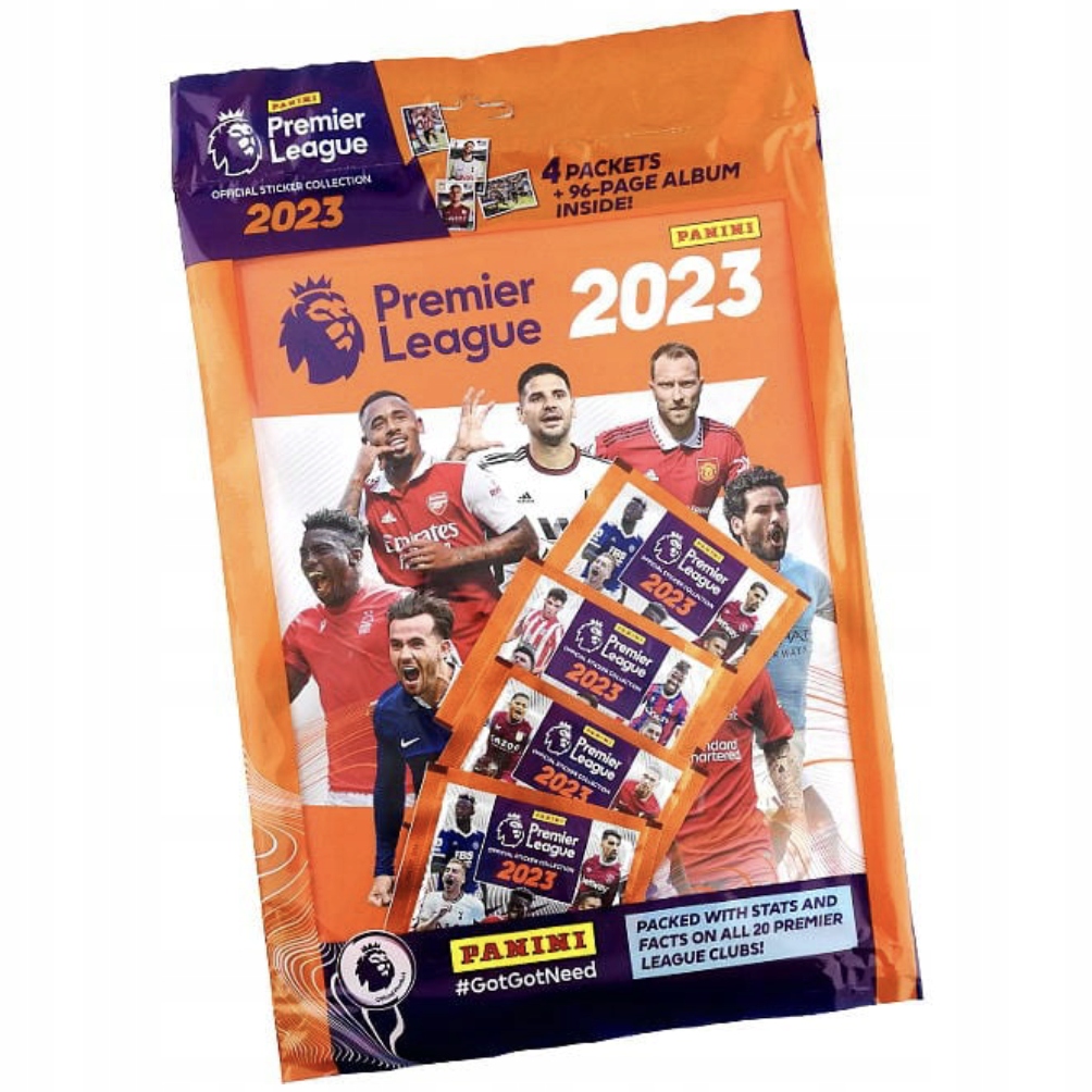 Panini Premier League 2023 zestaw startowy nakle