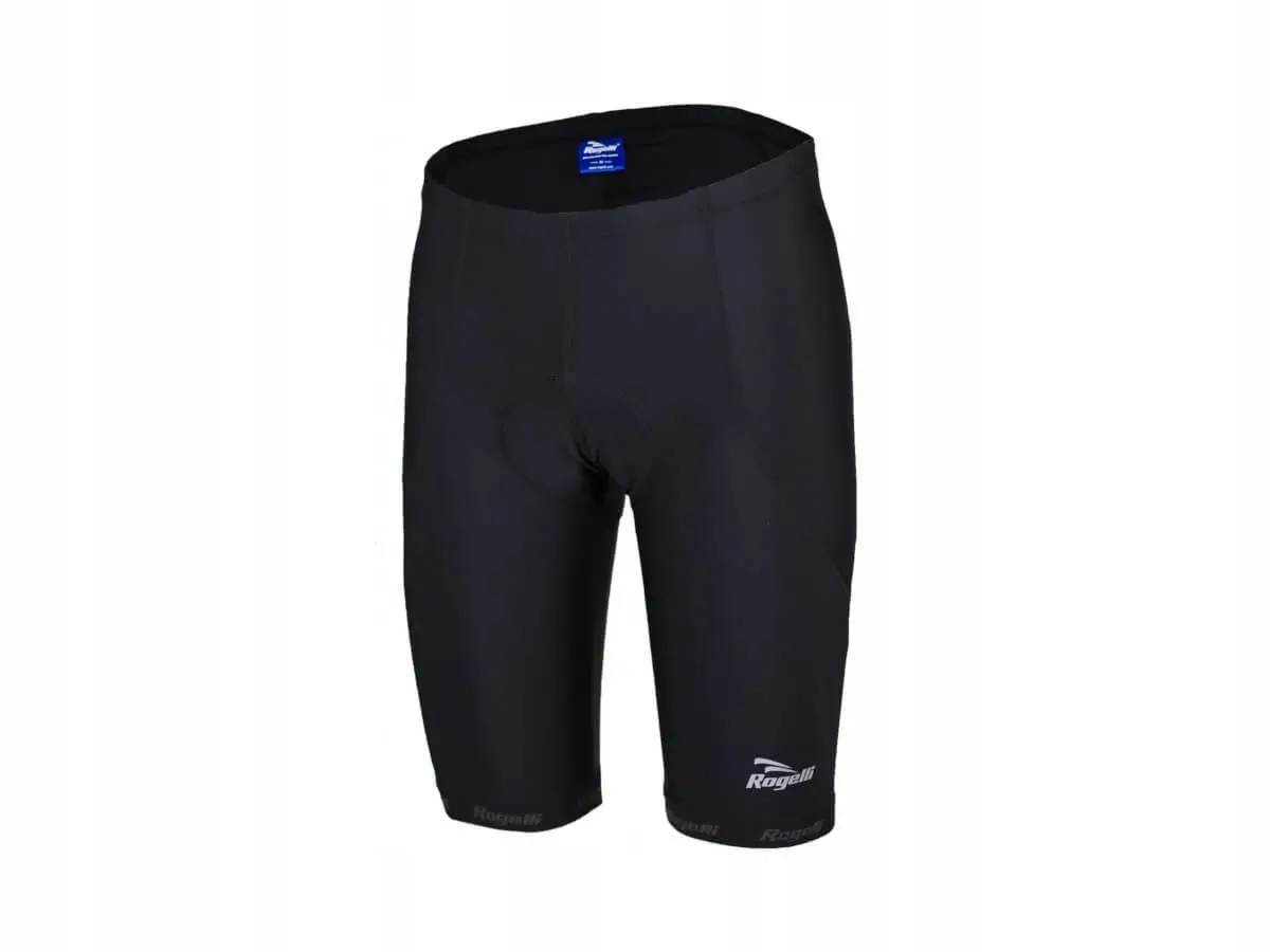 Spodenki rowerowe Rogelli Basic De Luxczarny XXL Krótkie