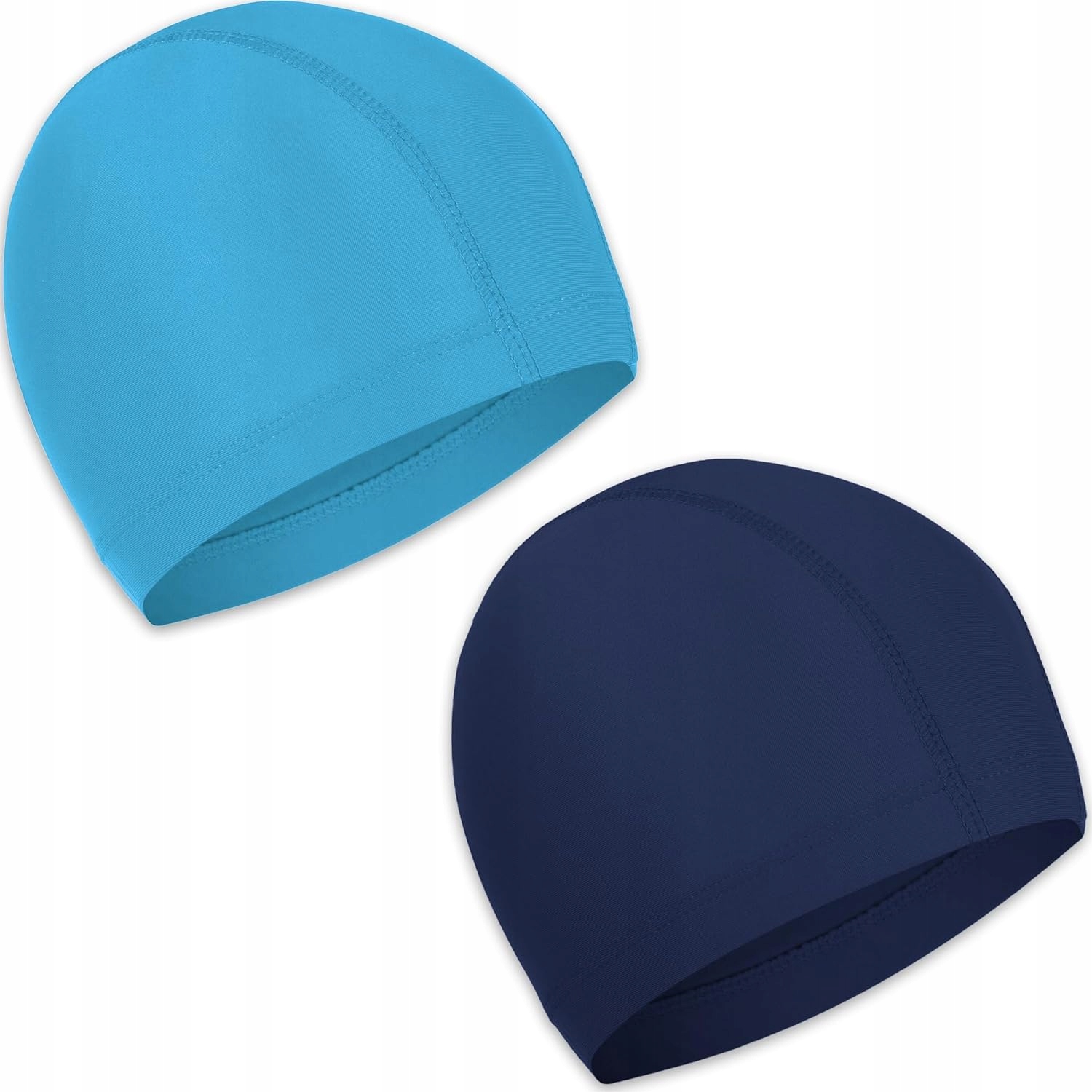 2x Czepek pływacki dla dorosłych Nylon