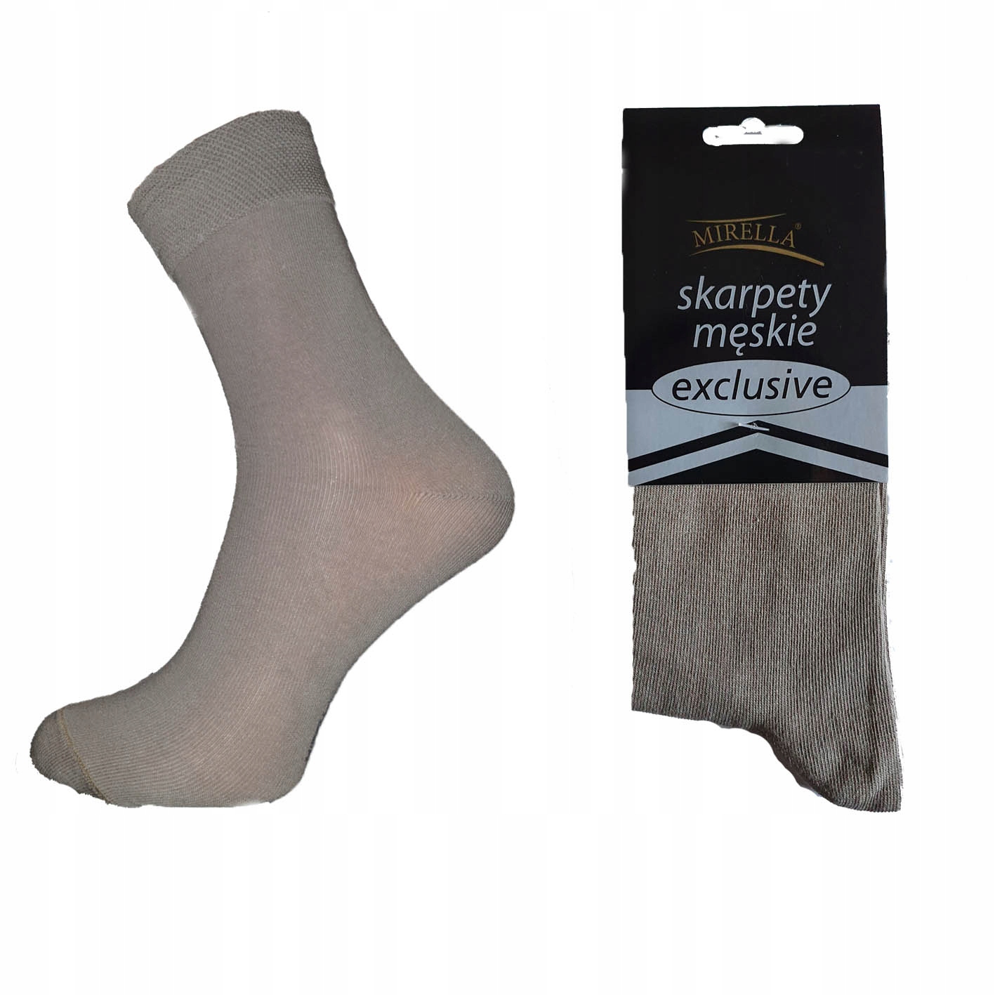 

Skarpety męskie garniturowe Exclusive 38-40 Beż
