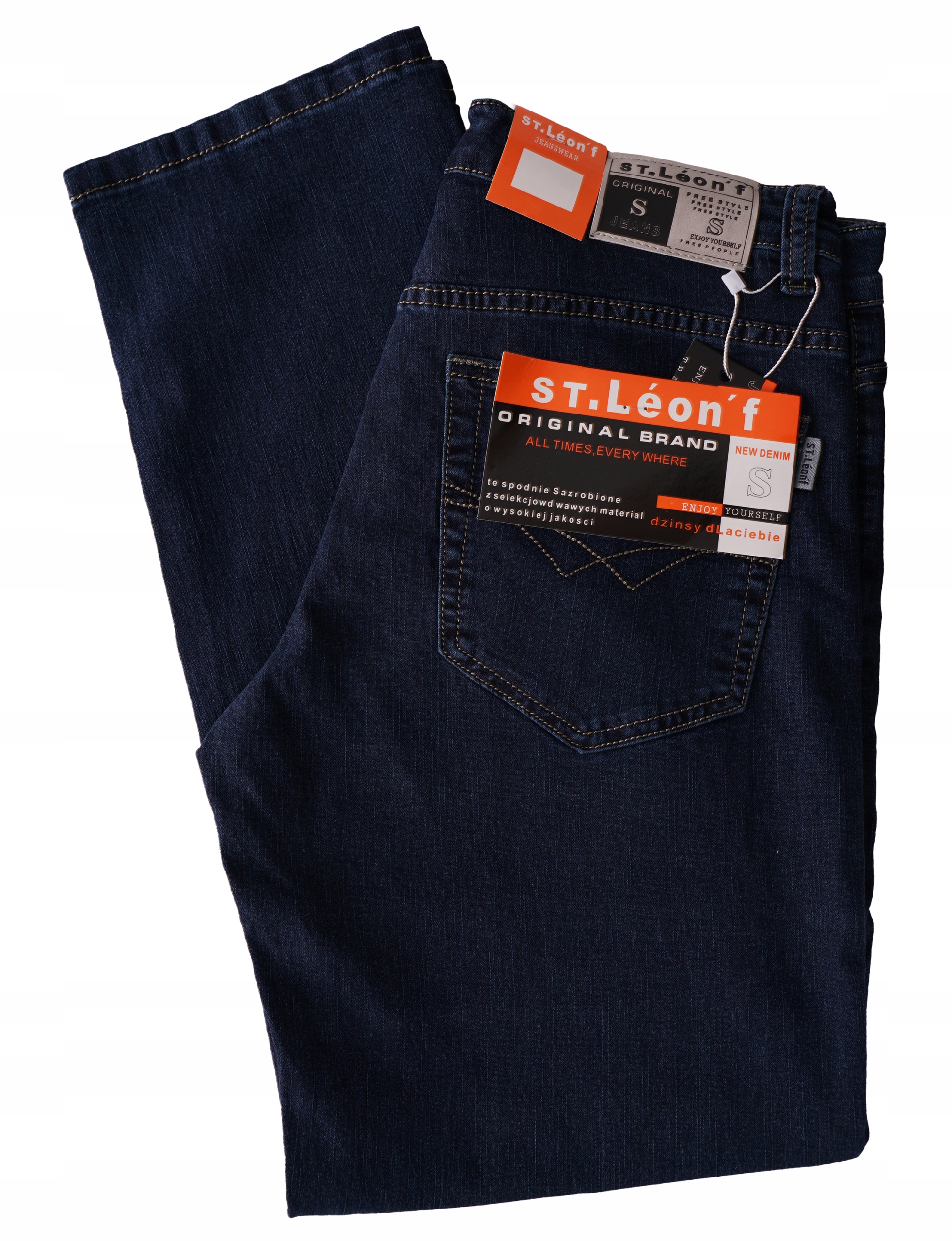 

Spodnie Męskie Jeans Dżins St Leon W38 L30 100-108