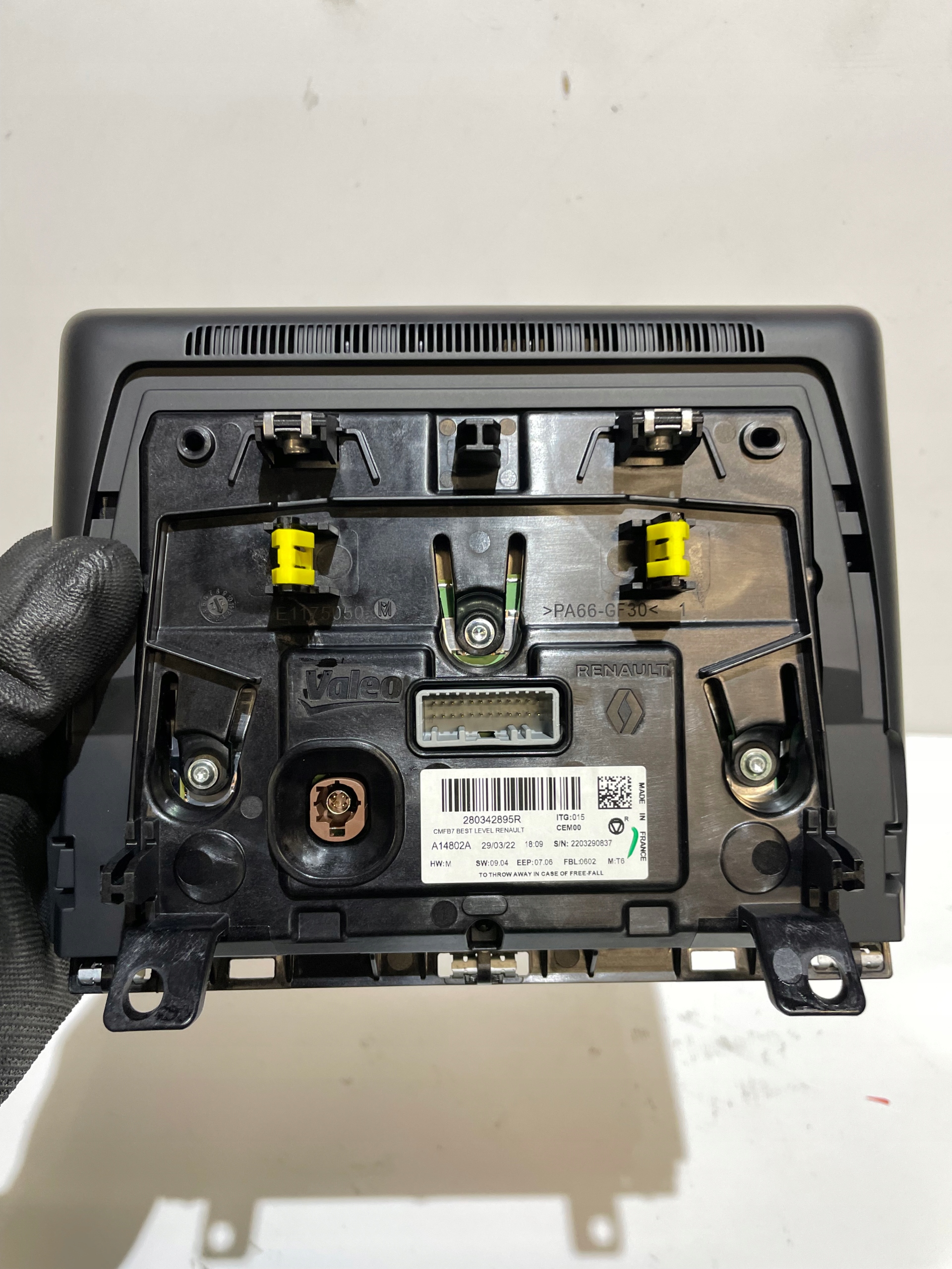 RENAULT CAPTUR II NEW DISPLAY 280342895R