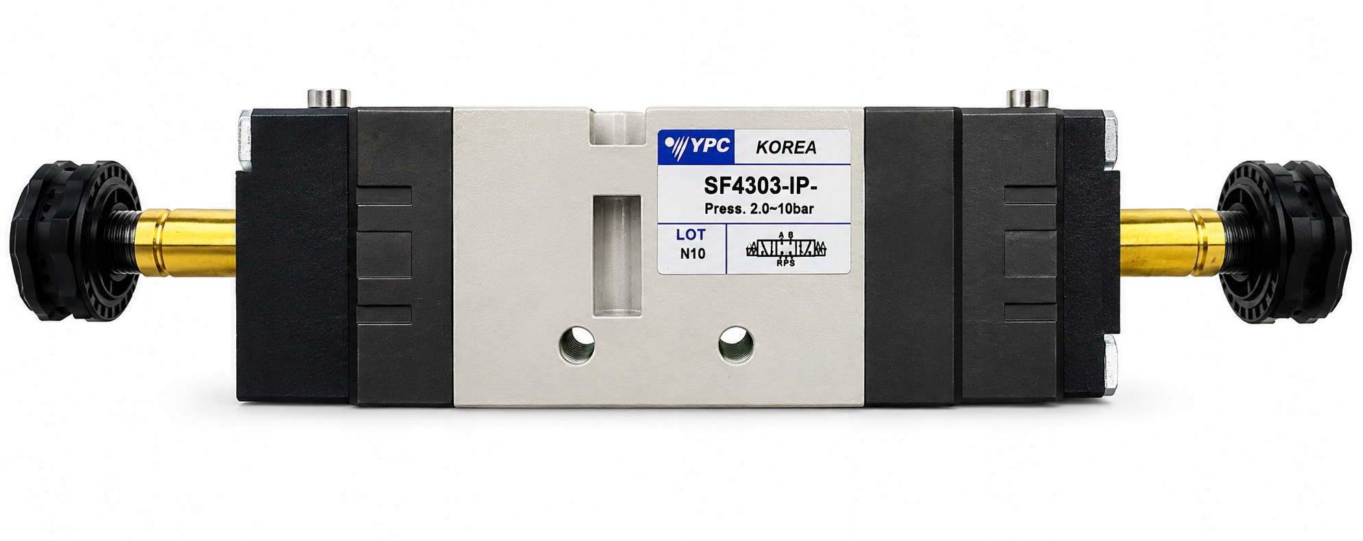 Pneumatický Elektromagnetický Ventil 5/3 1/4" Ypc SF4303-IP