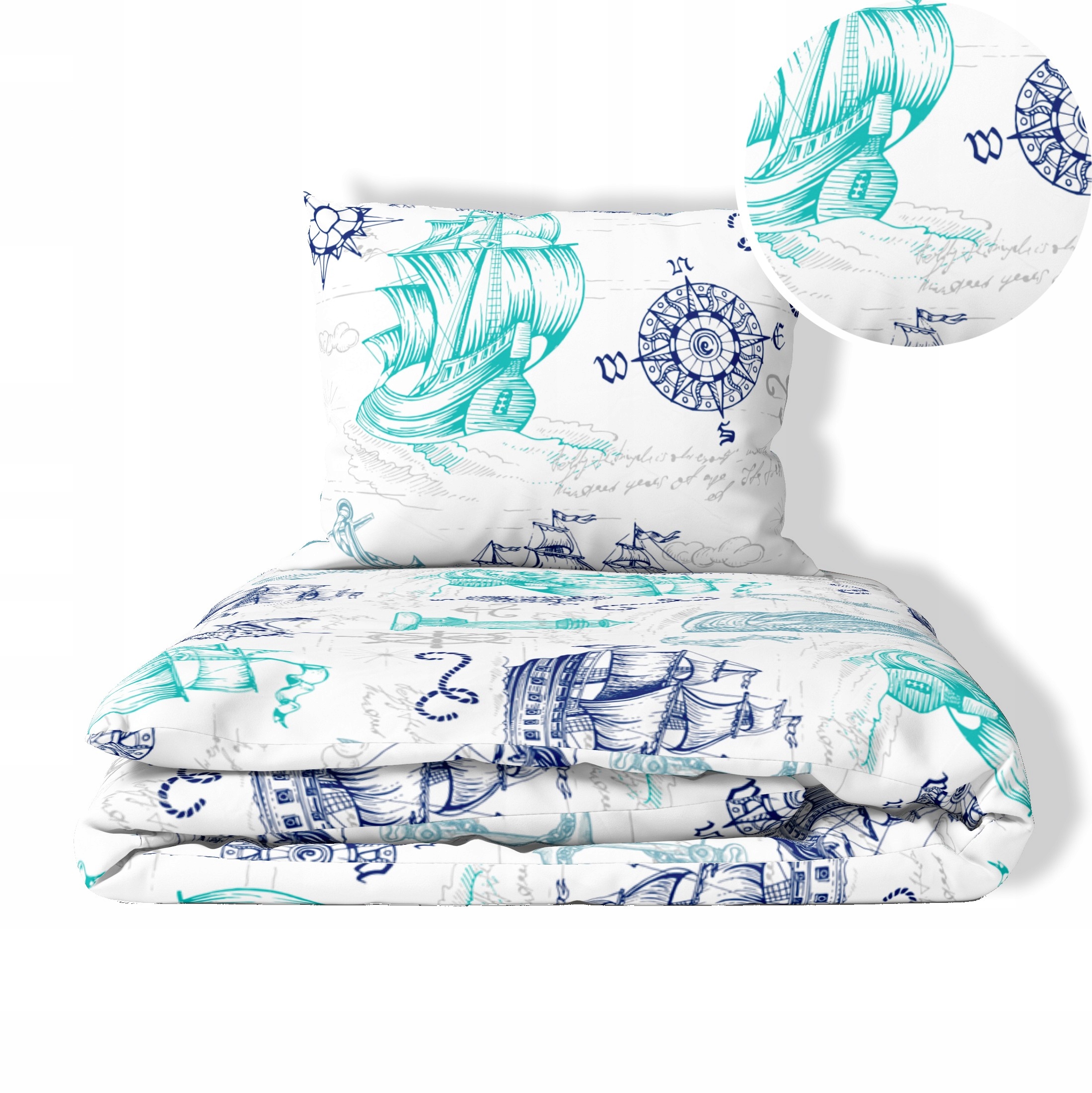 Hotelové Povlečení 160x200 cm 2xPOVLEČENÍ 70x80 Sada Povlečení baltská bílá barva