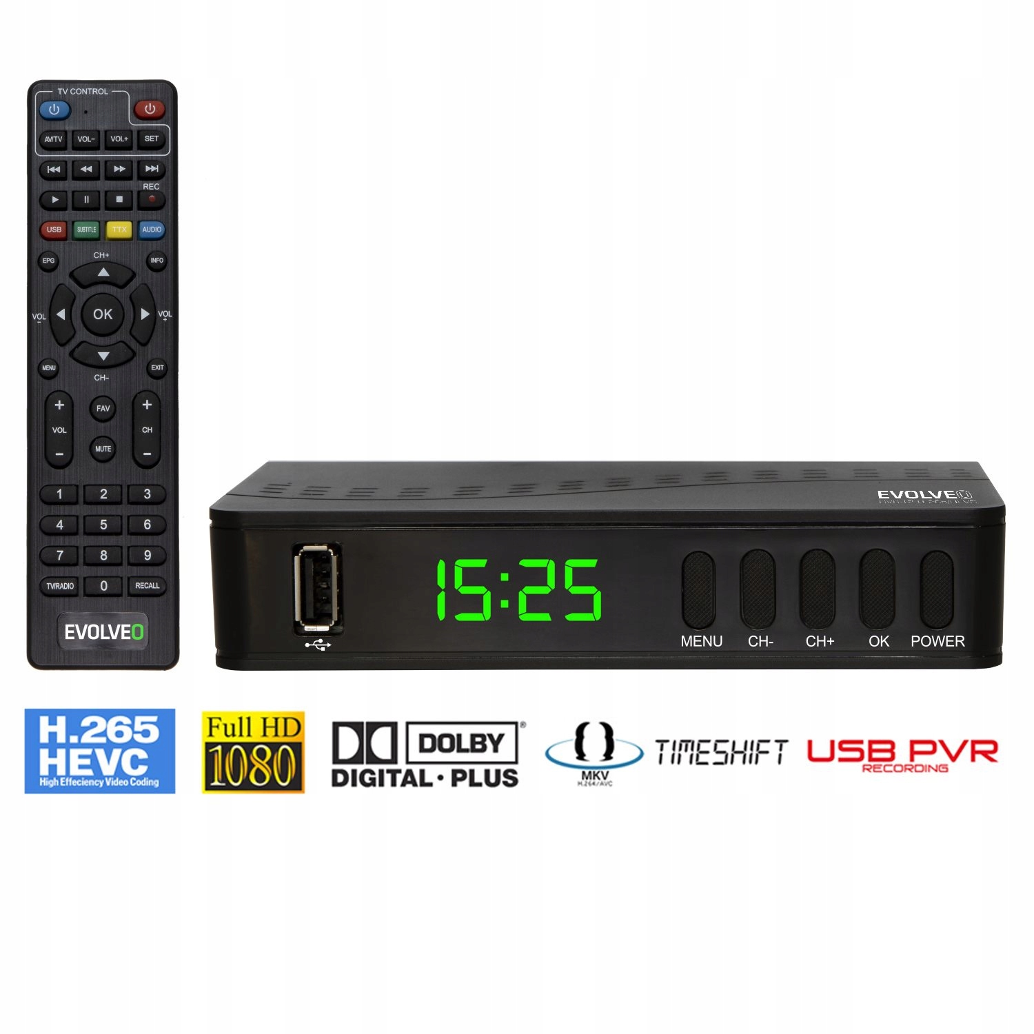 Set-top box Evolveo Alpha T2