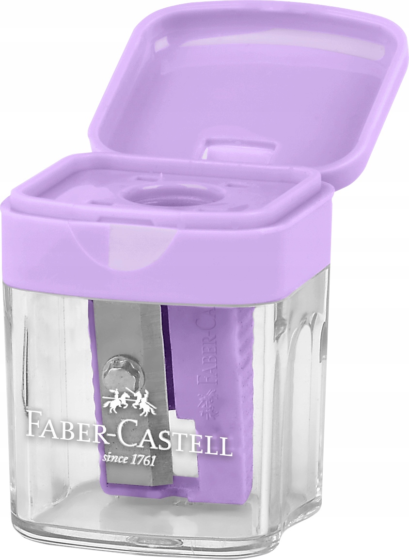 FABER-CASTELL Temperówka pojedyncza z pojemnikiem strugaczka Mini Box Kod producenta 182801