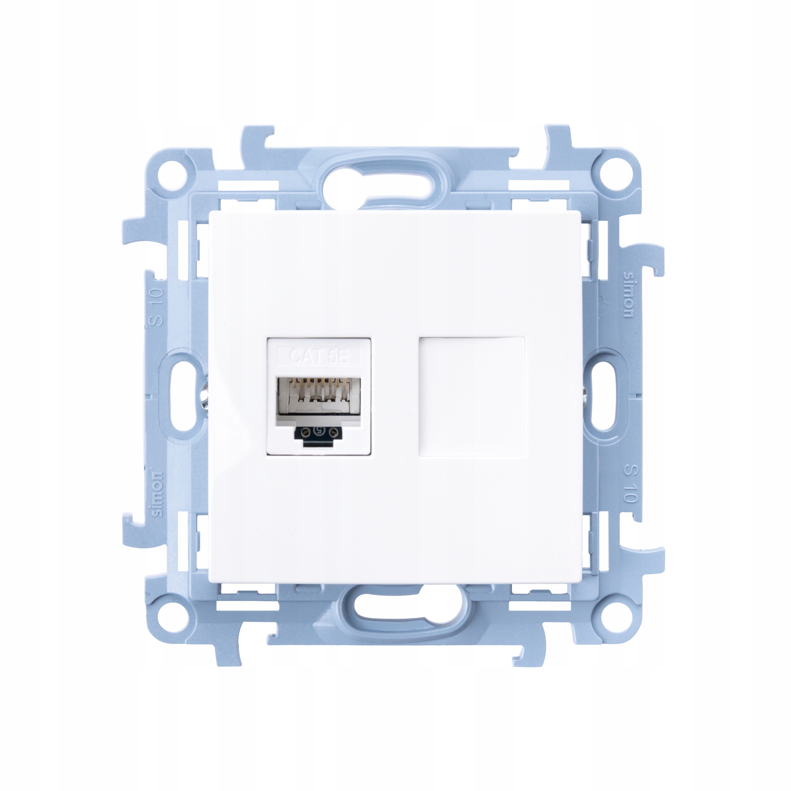 

Simon 10 Gniazdo komputerowe poj. kat.5e, biały