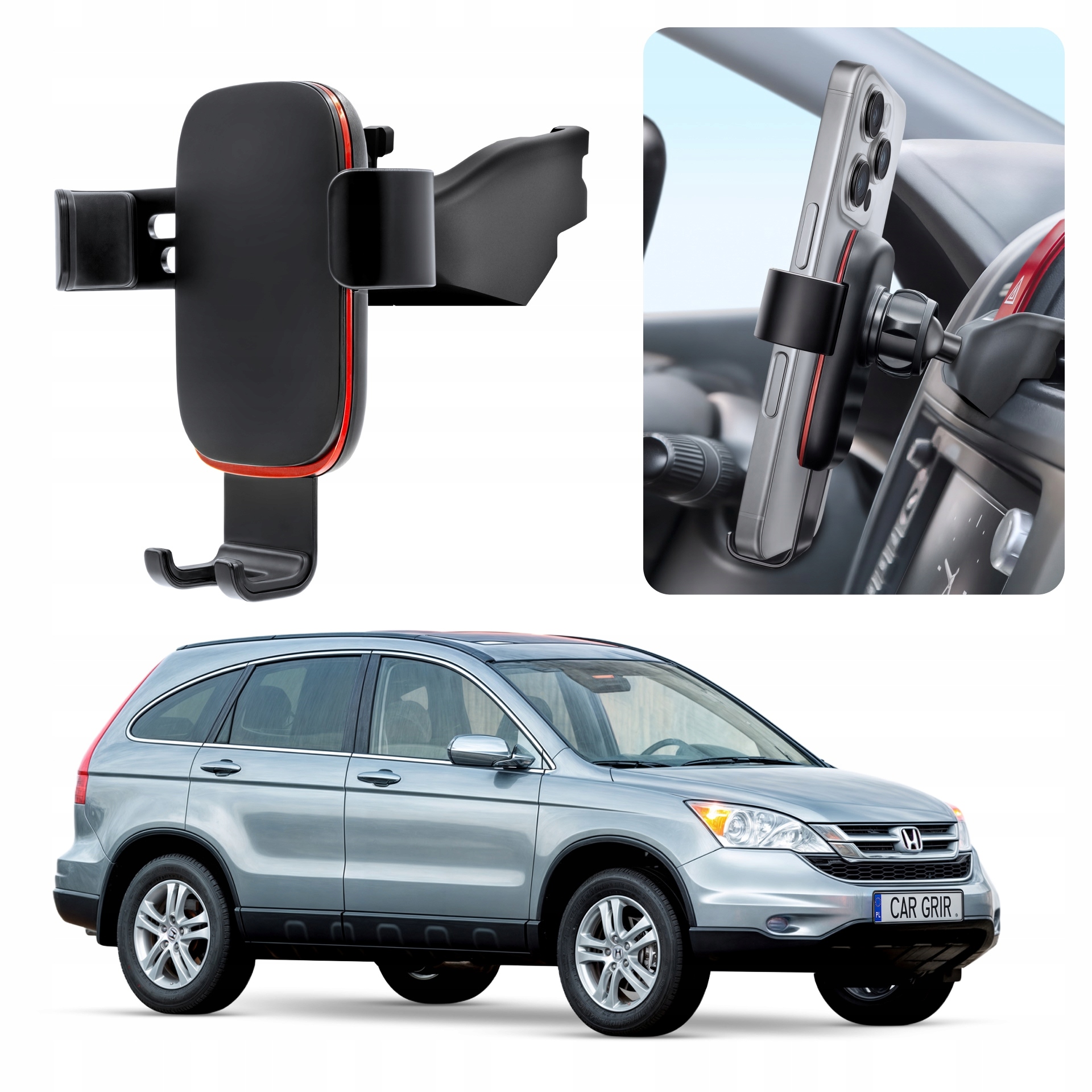 Uchwyt Grawitacyjny Premium dedykowany do Honda Crv III (2006-2012)