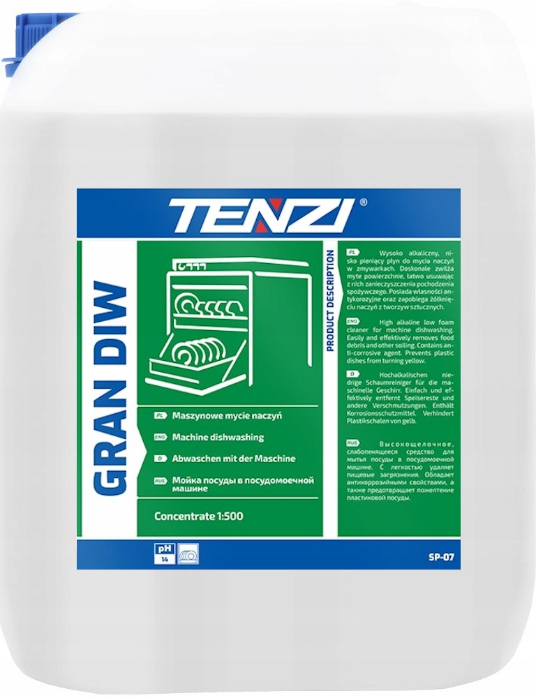 

Tenzi Gran Diw 10L. SP-07/010 Płyn Do Mycia Naczyń