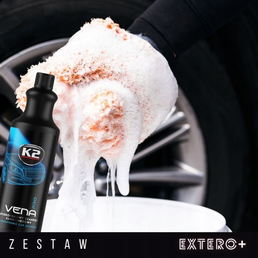 K2 ZESTAW PRO DO PIELEGNACJI AUTA EXTERO 6 ELE Brand K2