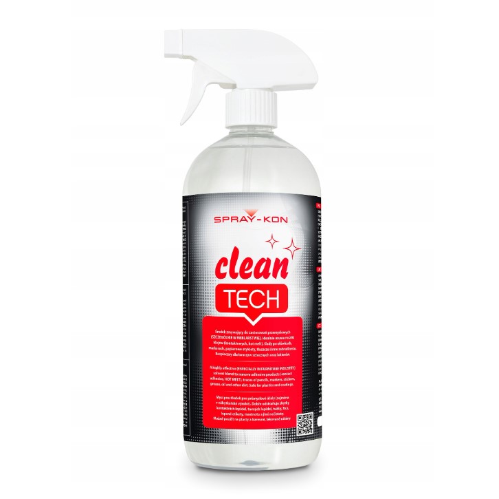 Zmywacz do płyt kleju Spray-Kon CleanTech 1L + atomizer