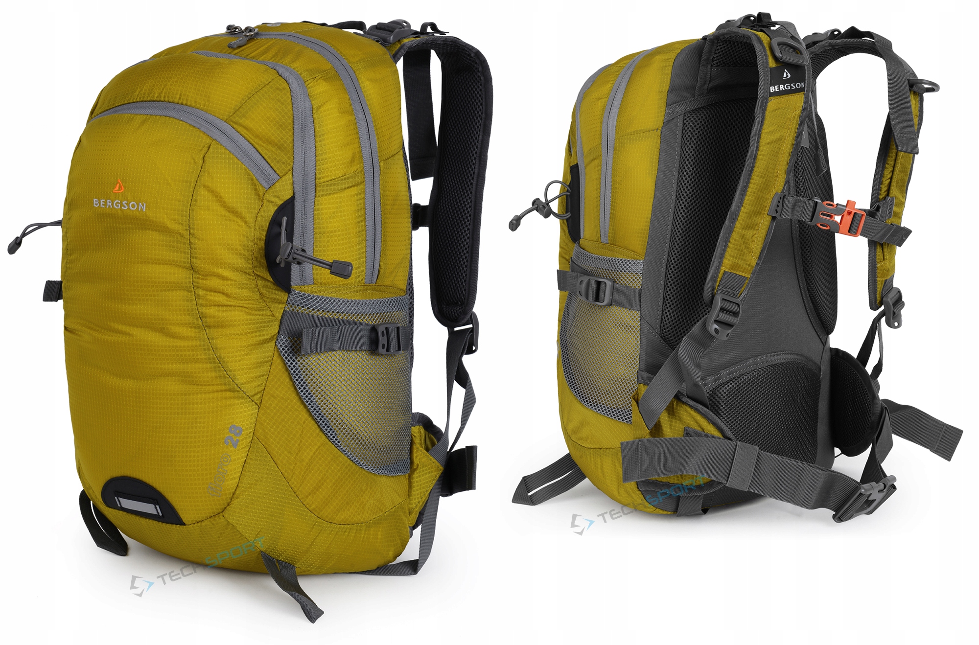 Prostorný Batoh Bergson Floro 28 L, Prodyšná Záda