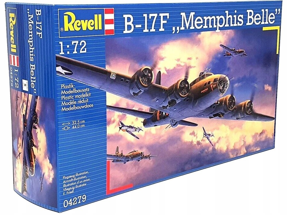 1:72 B-17 Memphis Belle Revell 04279