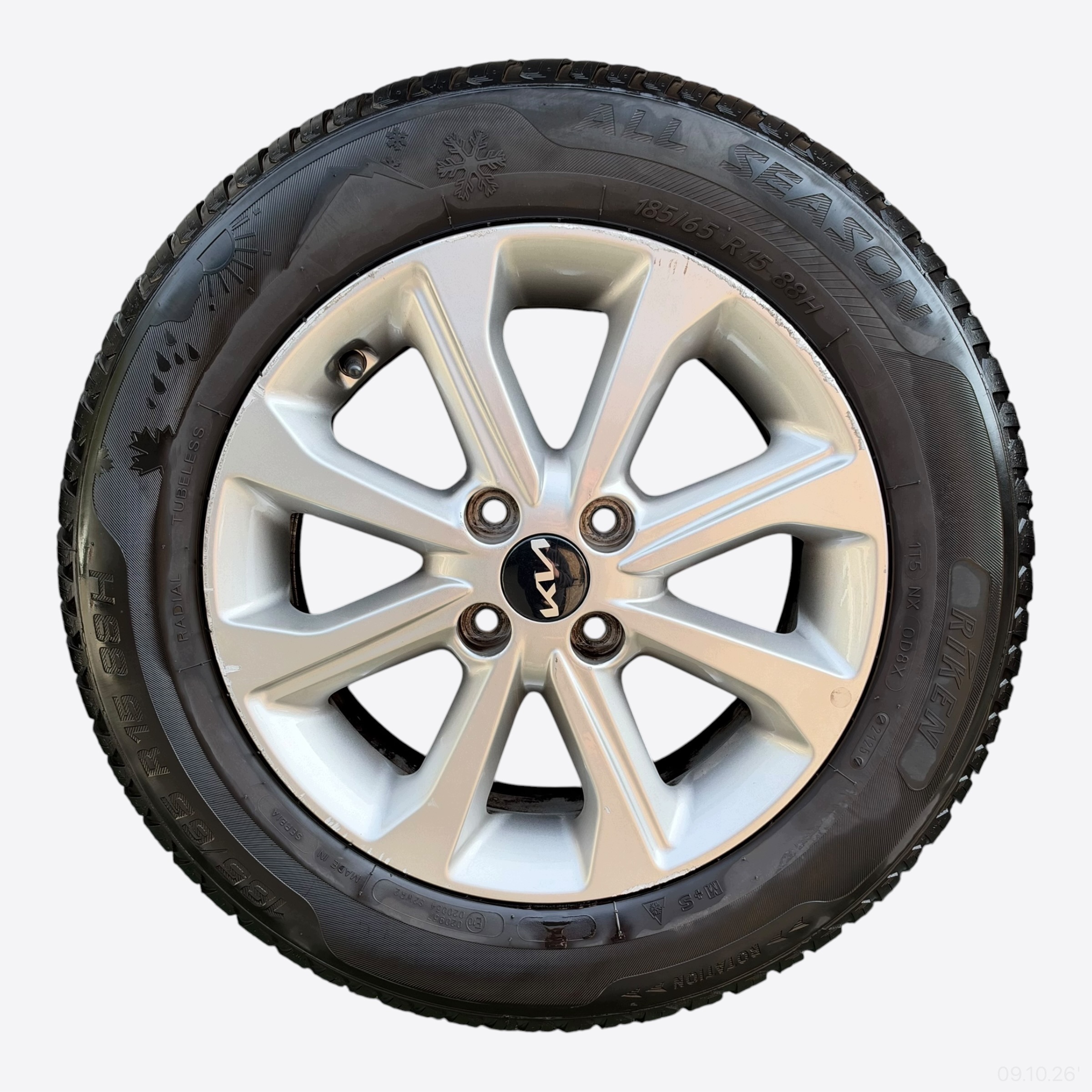 wheels tyres discs KIA STONIC MOMO 185/65/15" 6MM winter M+S