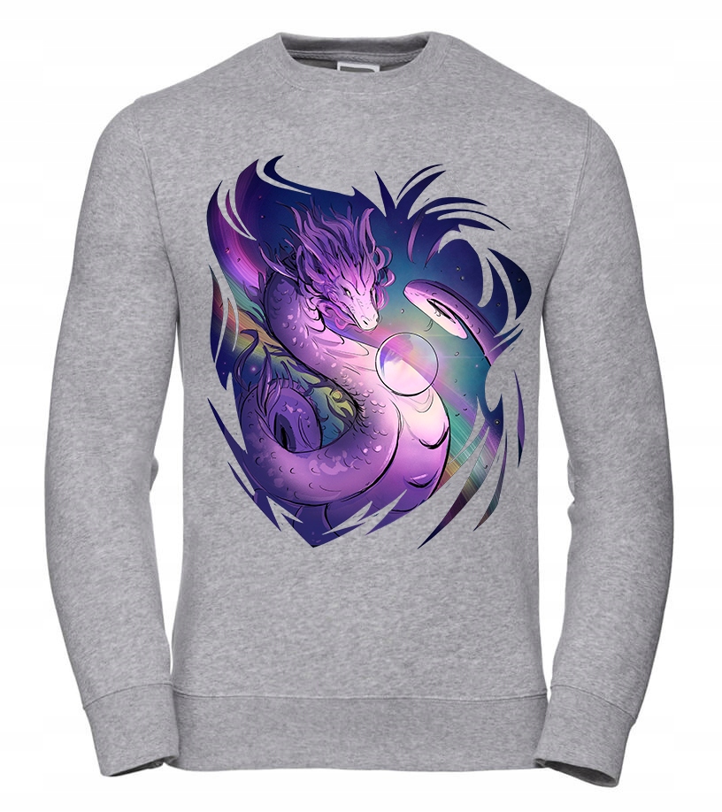 Dámská Mikina Magic Dragon Xs šedá