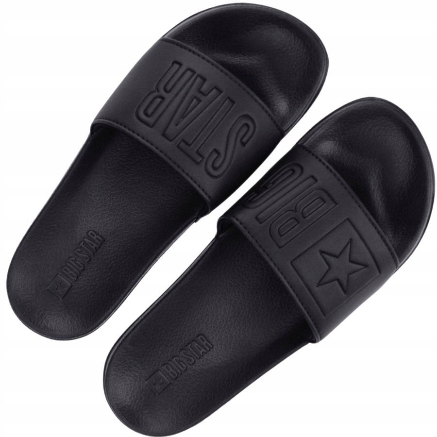 KLAPKI MĘSKIE BIG STAR SPORTOWE GUMOWE BASENOWE NA LATO PO DOMU