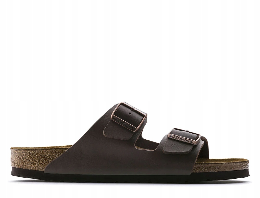 Klapki miejskie sandały brązowe unisex Birkenstock Arizona Bf Eva 51703 41